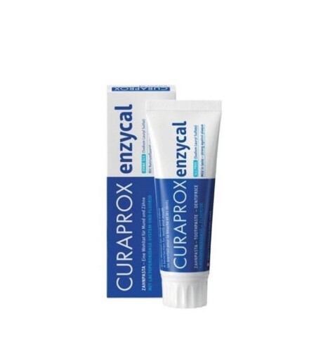 Enzycal 950 Diş Macunu 75ml (950ppm Florür, RDA:30, 6 Yaş üstü) - Curaprox