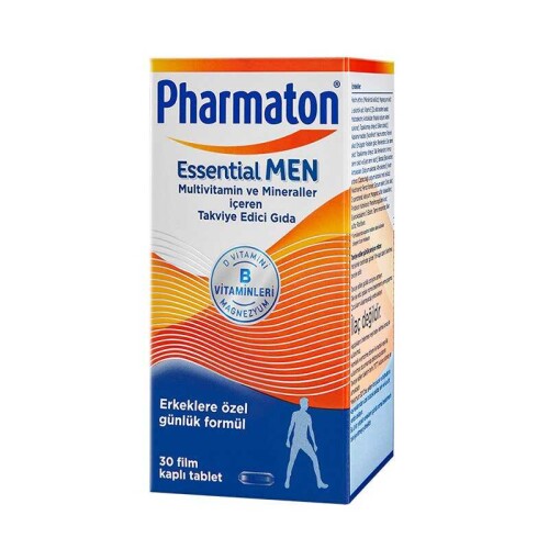 Essential Men Takviye Edici Gıda 30 Tablet - Pharmaton