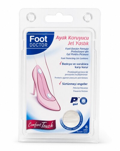 Foot Doctor Ayak Koruyucu Jel Yastık 6 Adet - Foot DOCTOR