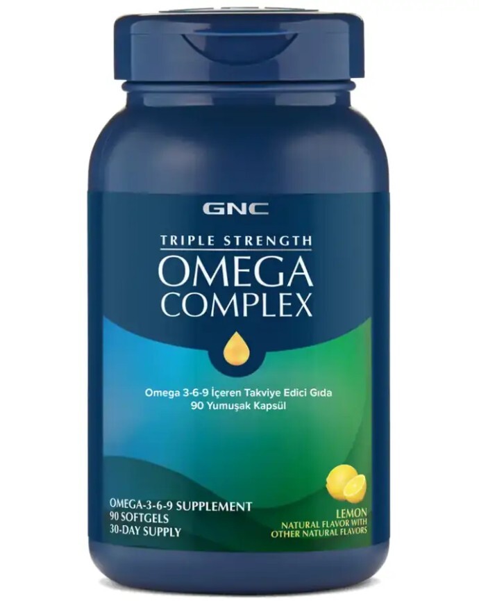 Gnc Omega Complex 90 Yumuşak Kapsül - 1