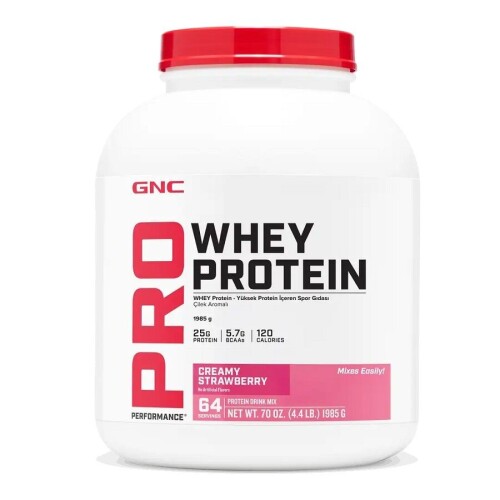 GNC PRO – Whey Protein – 1985 g (64 servis) - GNC