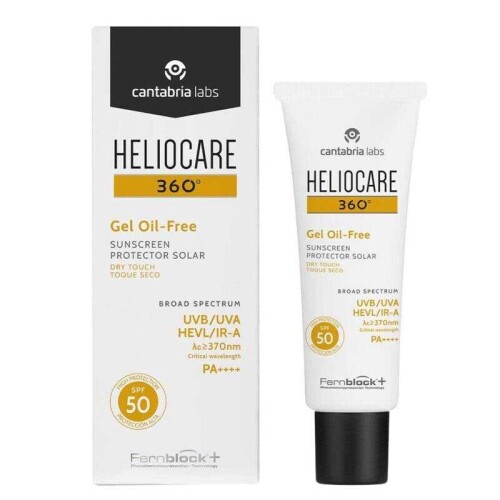 Heliocare 360 Gel Oil Free Yağsız SPF50 Güneş Koruyucu Jel 50 ml - Heliocare