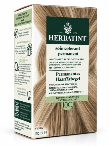Herbatint Saç Boyası 10C Swedish Blonde 170 Ml - HERBATİNT