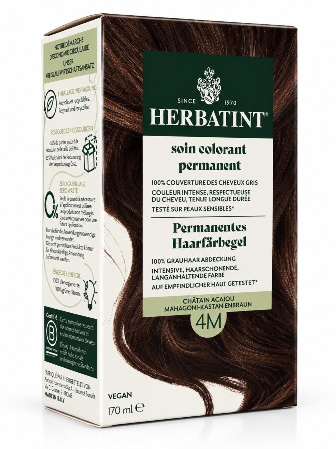 Herbatint Saç Boyası 4M Chatain Acajou 170 Ml - 1