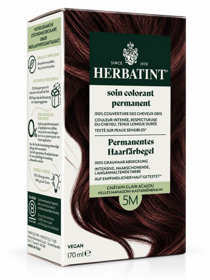 Herbatint Saç Boyası 5M Chatain Clair Acajou 170 Ml - 1