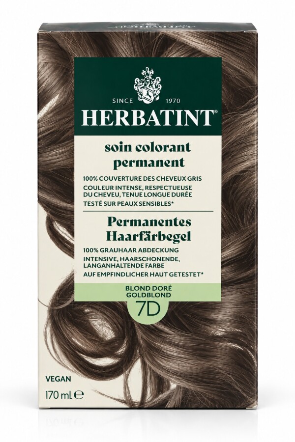 Herbatint Saç Boyası 7D Blond Dore - Golden Blonde 170 Ml - 1