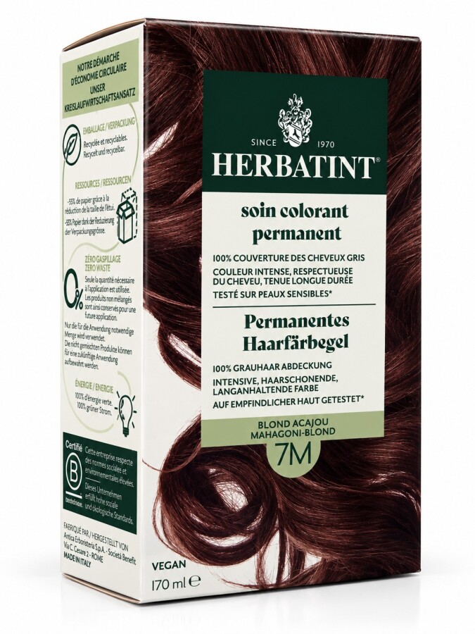 Herbatint Saç Boyası 7M Blond Acajou 170 Ml - 1