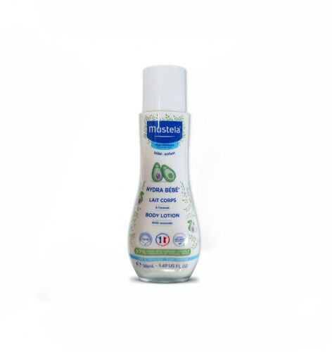 Hydra Bebe Günlük Kullanıma Uygun Vücut Losyonu 50 ml - Promosyon Ürünü - Mustela