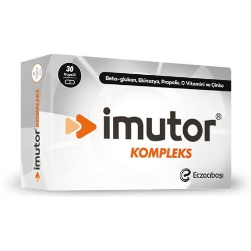 Imutor Kompleks Takviye Edici Gıda 30 Kapsül - Eczacıbaşı