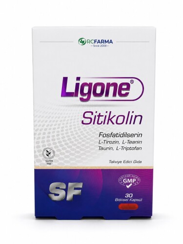 Ligone Sitikolin Takviye Edici Gıda 30 Bitkisel Kapsül - RCFarma