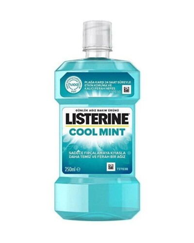 Listerine Cool Mint Hafif Tat Ağız Bakım Ürünü 250 Ml - Listerine