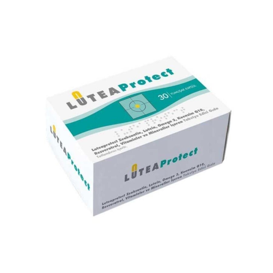 Luteaprotect Vitaminler Ve Mineraller İçeren Takviye Edici Gıda Yumuşak 30 Yumuşak Kapsül - 1