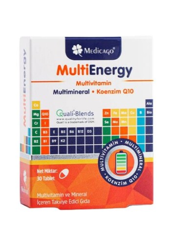 MedicaGo Multienergy 30 Tablet - Medicago