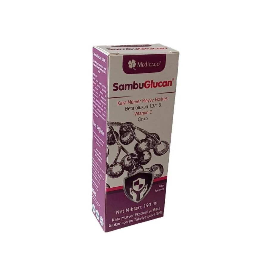 Medicago Sambuglucan Şurup 150 Ml - 1