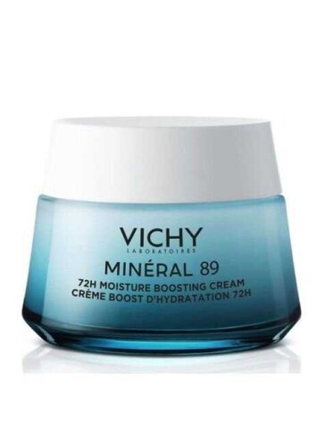 Mineral89 Tüm Cilt Tipleri İçin 72 Saat Nemlendiren Hafif Dokulu Yüz Bakım Kremi 50ml - Vichy
