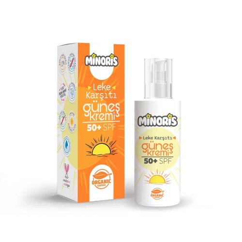 Minoris Organik Leke Karşıtı Güneş Kremi 150ml - Minoris