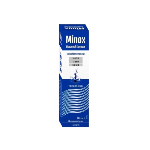 Minox Lipozomal Şampuan Tüm Saç Tipleri İçin Saç Dökülmesine Karşı Şampuan 300ml - Humanis Sağlık