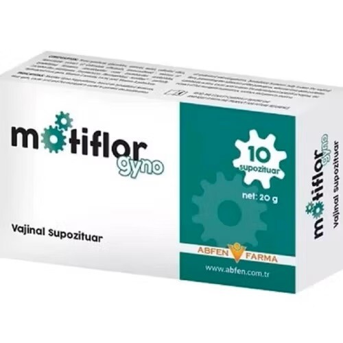 Motiflor Probiyotik Gyno Vajinal Supozituar 10 Adet - 1