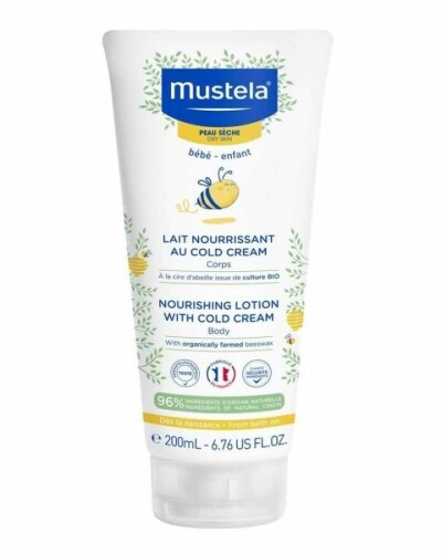 Mustela Cold Krem İçeren Besleyici Vücut Losyonu 200 ml - Mustela