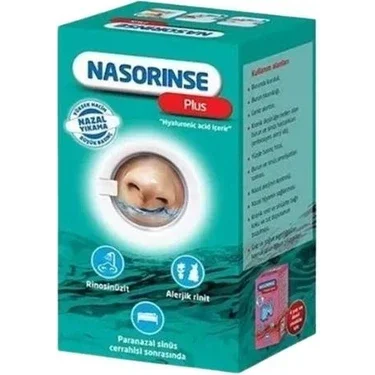 Nasorinse Plus 25 Adet Karışım Poşeti + 1 Uygulama Şişesi - 1