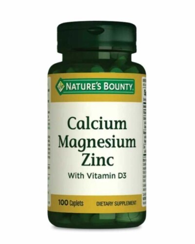 Nature's Bounty Calcium Magnesium Zinc 100 Kaplet - Nature's Bounty