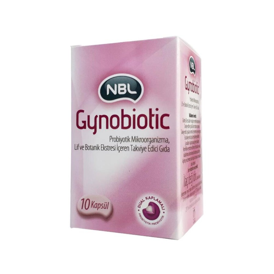 NBL Gynobiotic Takviye Edici Gıda 10 Kapsül - 1