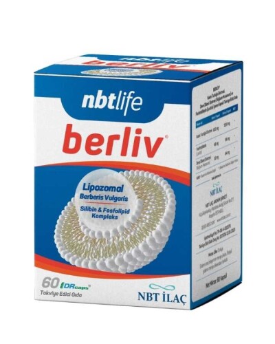 Nbt Life Berliv Lipozomal Berberin Takviye Edici Gıda 60 Kapsül - Nbt İlaç