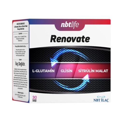 Nbt Life Renovate Takviye Edici Gıda 30 Saşe - Nbt Life