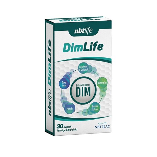 NbtLife DimLife Takviye Edici Gıda 30 Kapsül - Nbt Life