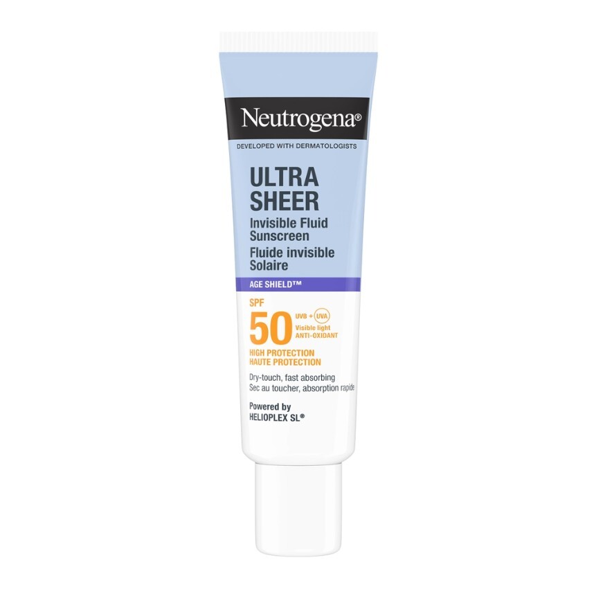 Neutrogena Ultra Sheer Yaşlanma Karşıtı 50SPF Fluid Güneş Koruyucu Krem 50 ml - 1