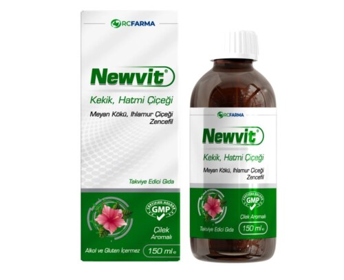 Newvit Kekik Hatmi Şurup 150 ML - RCFarma