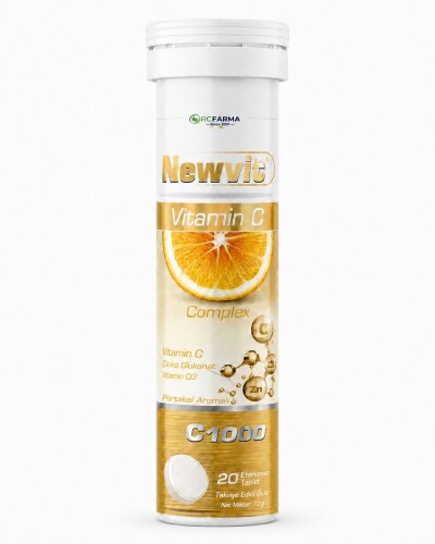 Newvit Vitamin C Complex Efervesan 20 Tablet - RCFarma