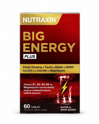 Nutraxin Big Energy Plus 60 Tablet - Nutrax