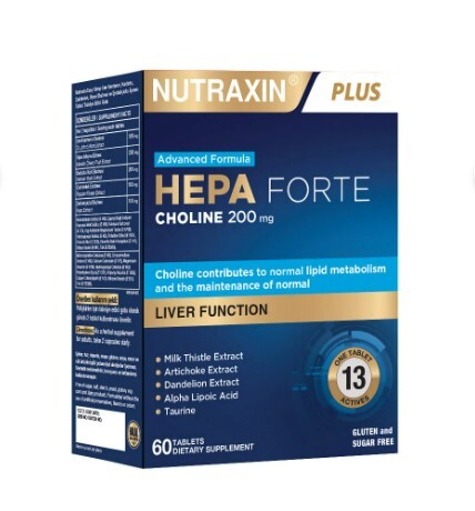 Nutraxin Hepa Forte 60 Tablet - Nutraxin