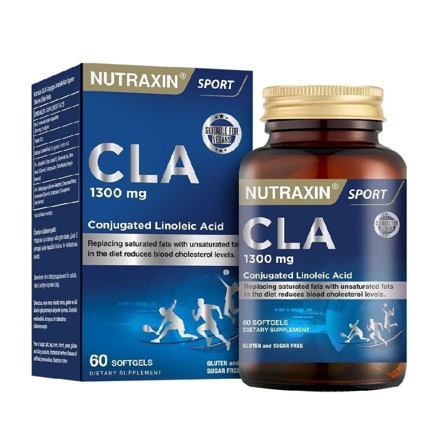 Nutraxin Quick Slim Tonalin CLA 1300mg 60Kapsül - 1
