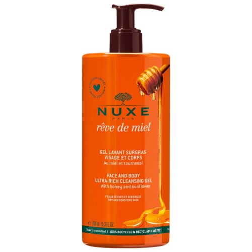 Nuxe Reve De Miel Yüz ve Vücut Yıkama Jeli 750 ml - Nuxe