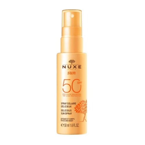 Nuxe Sun Güneş Koruyucu Yüz ve Vücut Spreyi Spf 50 50 ml - Nuxe