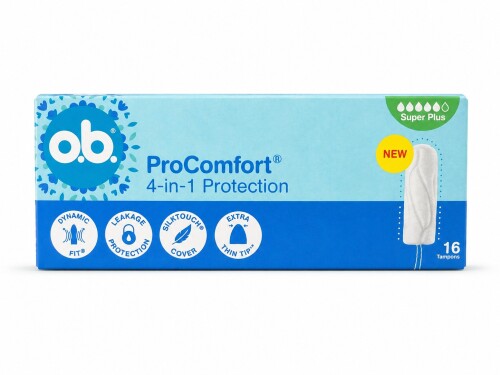 O.B Pro Comfort Super Plus 16 Tampon - Johnson&Johnson