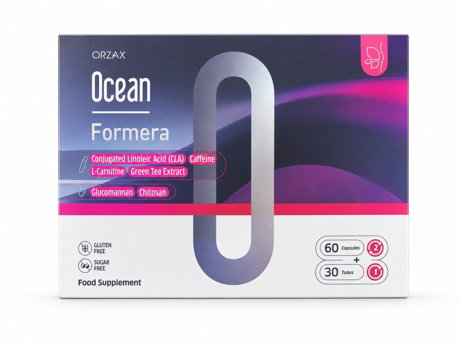 Ocean Formera L Karnitin 30 Tüp + Glukomannan 60 Kapsül - 1