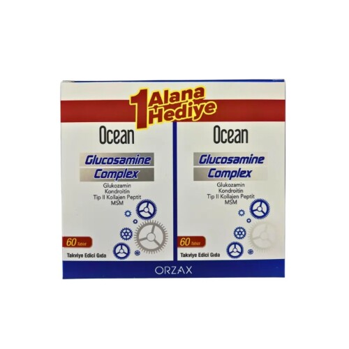 Ocean Glucosamine Complex 60 + 60 Tablet - Orzax