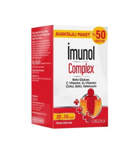 Ocean İmunol Complex 45 Kapsül - Ocean Orzax