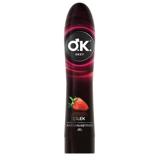 Okey Kayganlatırıcı Jel Çilek 100 Ml - Okey
