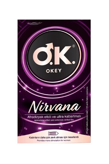 Okey Nirvana 10 Adet Prezervatif - 1
