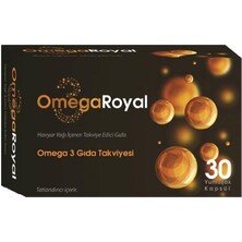 Omega Royal Havyar Yağı İçeren Takviye Edici Gıda 30 Yumuşak Kapsül - Omega Royal