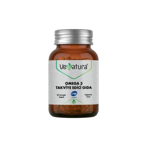 Omega3 Takviye Edici Gıda 60 Yumuşak Kapsül - VeNatura