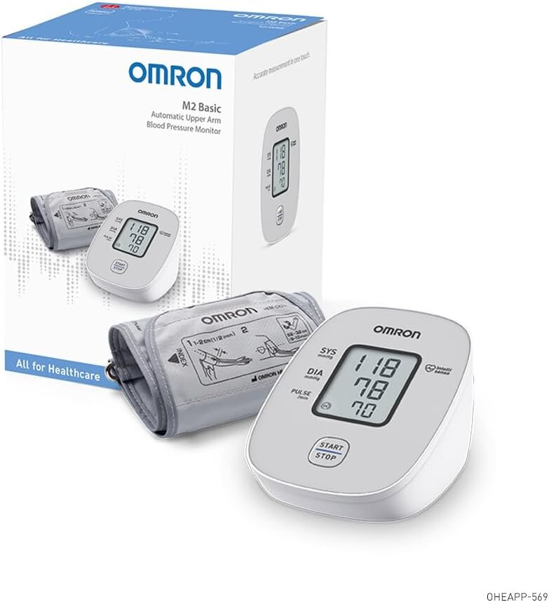 Omron M2 Basic Dijital Koldan Ölçer Tansiyon Aleti - 1