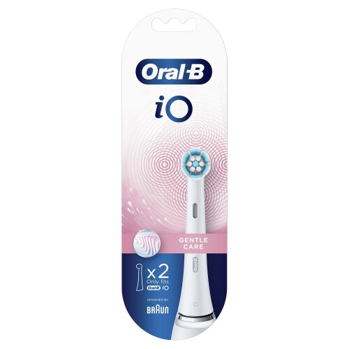 Oral-B iO Gentle Care Beyaz Diş Fırçası Yedek Başlığı 2 Adet - Oral-B