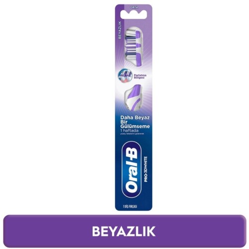 Oral-B Pro-3D White Beyazlık Diş Fırçası Orta - Oral-B