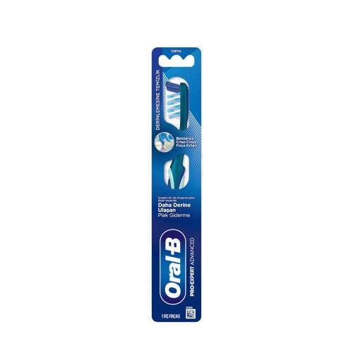 Oral-B Pro Expert Advanced Derinlemesine Temizlik Orta Sertlik Diş Fırçası - Oral-B