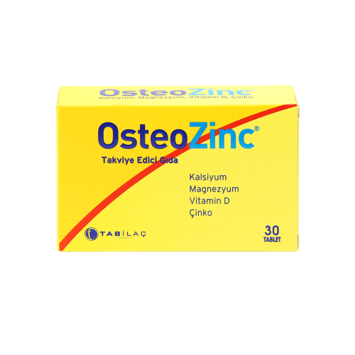 Osteozinc Takviye Edici Gıda 30 Tablet - Tab İlaç